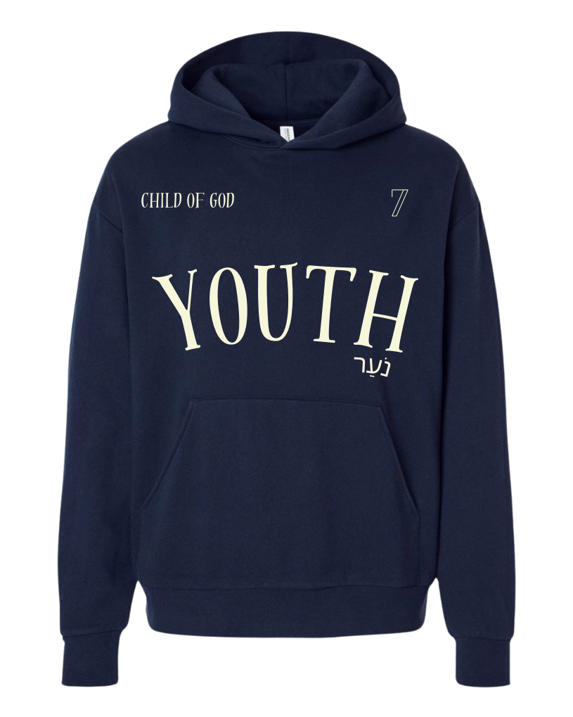 Youth Navy Hoodie