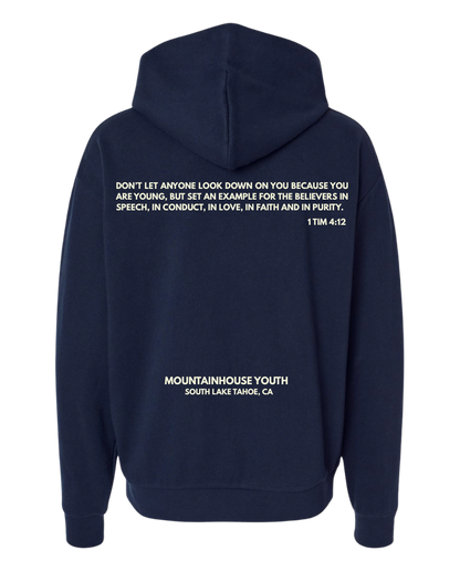 Youth Navy Hoodie