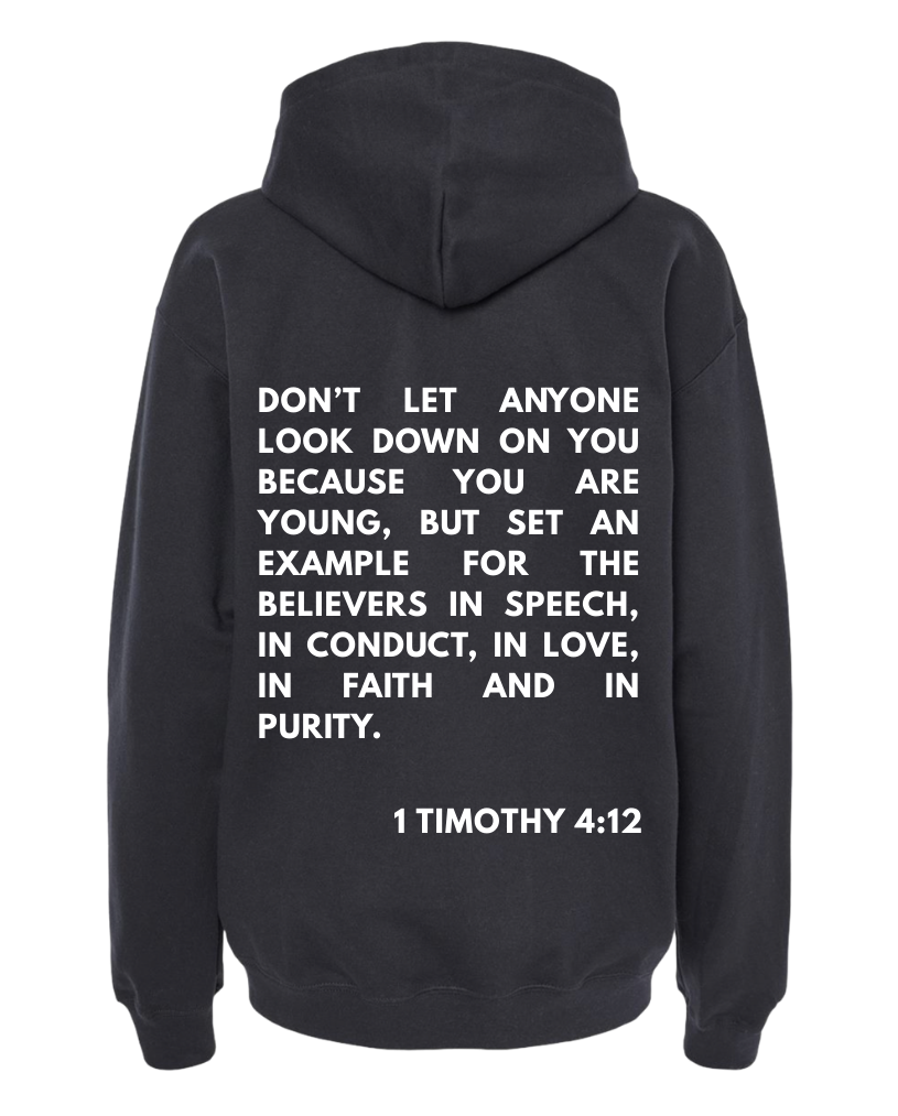 Youth Black Hoodie